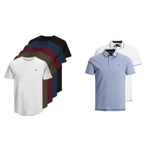 T-Shirt Navy Blazer M JACK & JONES vêtement homme manches courtes taille M