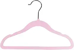 KIT 5 CABIDES AVELUDADOS ROSA INFANTIL NIDUS