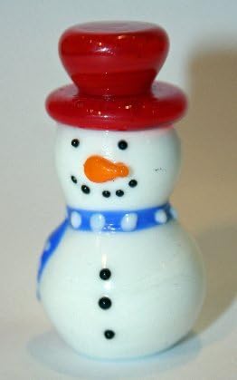 Glass snowman