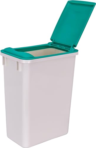 Tapa para Caneca de Basura Plástica 35 Quart Verde miniatura 2