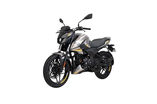 Image of Bajaj Pulsar N160 Twin Disc Single Channel Single Seat Motorcycle /Motorbike - Harbor Grey - Ex-Showroom