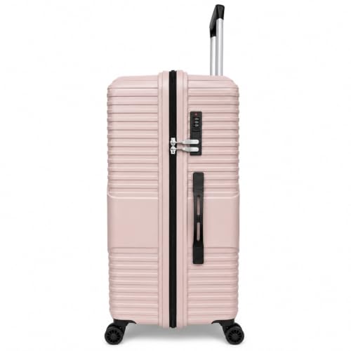 Image of Aristocrat Set of 3 Pc Cabin 55cm(Small) Check-in 66cm(Medium) Check-in 76cm(Large) 8 Wheels,Anti Theft Zipper, Combination Lock | 3-Year Warranty (Etherea, Set of 2 (55cm /66cm))