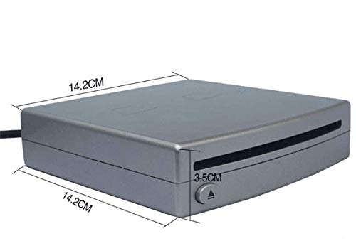 ROADYAKO Auto Radio External DVD CD Player Loader for Android Car GPS Navigation Stereo Audio Video