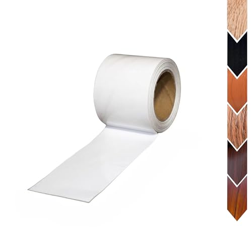 Wood Grain Repair Tape, 2" x 32ft Self Adhesive Tape for Furniture, Flooring, Cabinets, Doors, Windows, DIY Crafts - Durable, Easy to Use for Seamless Repairs (White, 2.0 in)