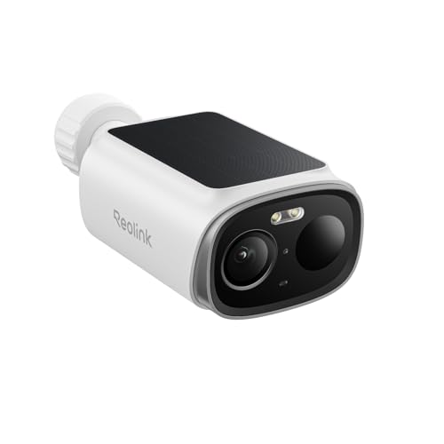 REOLINK Security Cameras Wireless Outdoor 3K 5MP Dual-Band 2.4/5GHz WiFi 6 Person/Vehicle/Animal Smart AI Detection IP67 max. 512G Local Storage Smart Alerts No Subscription Argus Solar