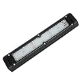 Dream lighting RV Exterior Light LED Porch Awning Light 12v 720 Lumen Black Lighting Fixture, Cool White, 7.8inch