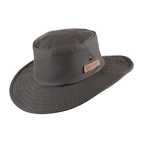 Scippis Oilskin Western Cowboy Hat Brown M Cover