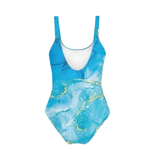 Image of Teens One-Piece Swimsuit Training Athletic Bathing Suits Quick Dry Beach Sport Swimwear Girls Dance Tank Leotards