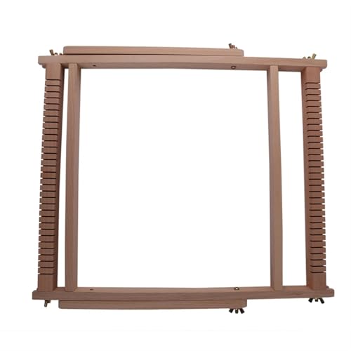Métier à tisser en bois noble de hêtre, cadre de tapisserie rigide