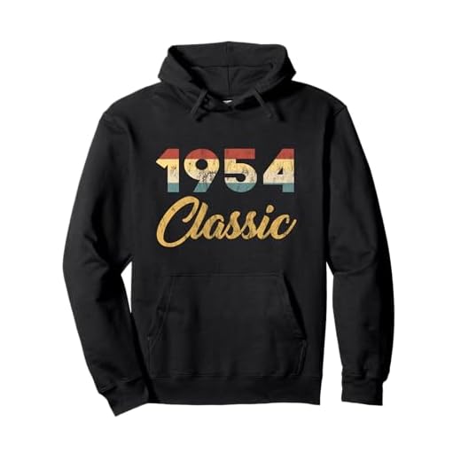 Nacido En 1954 Celebración Clásica Años 50 67 Cumpleaños Sudadera con Capucha
