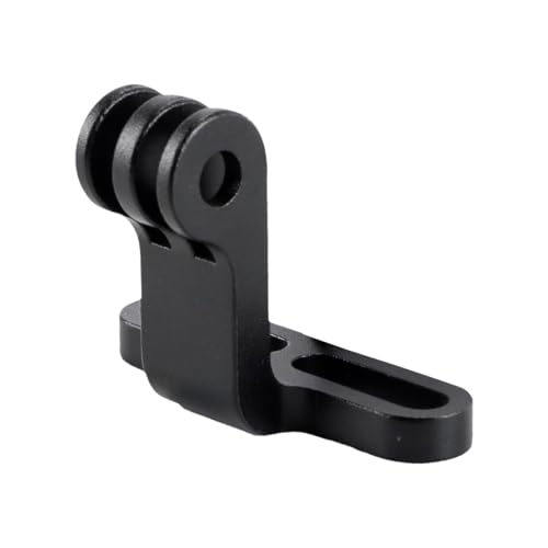 Durlo Adapter do mocowania kamery rowerowej do kamery sportowej, uchwyt na kierownicę ze stopu aluminium do kamer