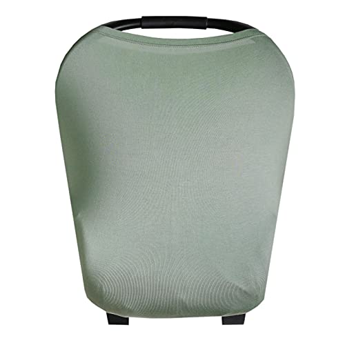 Image of Copper Pearl Multi-Use Cover: Car Seat Covers, Nursing Cover, and Stroller Cover for Sun - Stretchy Fabric, All-Season Use, Stylish Designs, Easy Access for Moms - Briar