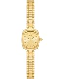 FIYTA Women's Watch - Elegant Gold Small Square Luxury Watch with Sapphire Crystal; 316L Stainless Steel Jewelry Bracelet, Timeless Gift for Her, Mother's Day, Gift Box Included