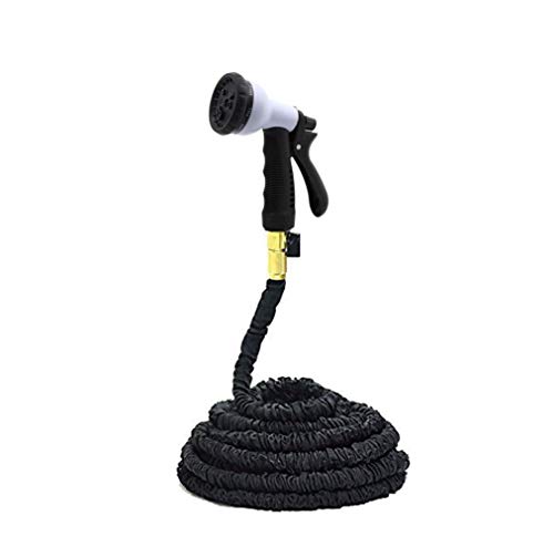 FHD 25ft Gartenschlauch Qualität Erweiterbarer Expandierender Gartenschlauch Erweiterbarer Wasserrohr Leichter zusammenklappbarer Schlauch für die Bewässerung und das Autowaschen