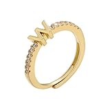 Avec son design ouvert et réglable, cette bague est simple et élégante aussi bien pour le quotidien que pour les banquets, et vous donne un look élégant.