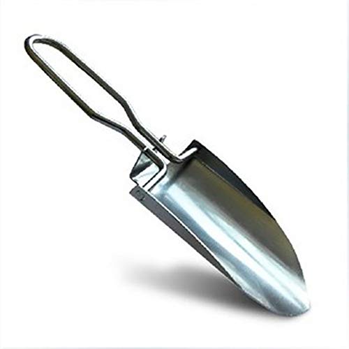 anruo Hand Tools Garden Multifunctional Stainless Steel Shovel Folding Camping Spade Gardener Outdoor Flowering Tools | Spade and Shovel