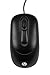 HP - PC X900 Mouse Cablato, Sensore Preciso, 1000 DPI, 3 Pulsanti, Rotella Scorrimento, Design Pratico e Confortevole, Ambidestro, Nero