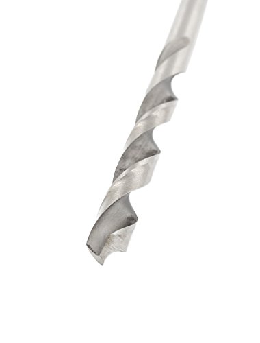Sourcingmap 10 Pcs 39mm Length Flute 4.5mm Dia Marble HSS Twist Drilling Drill Bit, 4.5mmx80mm - Image 2