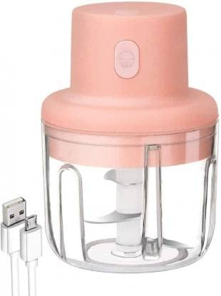 Kavya fashion Electric Mini Garlic Grinder Chopper Vegetable Meat Fruit Crusher Small Food Processor
