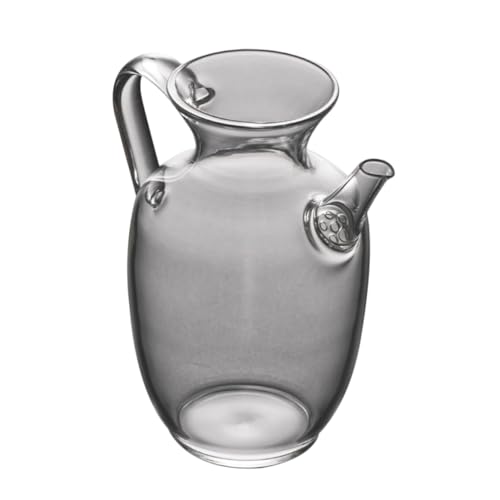 FRCOLOR 耐熱ガラス製小型急須 ポカロティー風デザイン 電気セラミック対応 持ちやすいハンドル付き 花 果実茶に 家や店舗用ティーポット