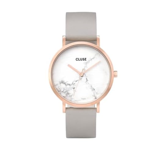 Cluse Reloj Digital de Cuarzo Unisex con Correa de Cuero – CL40005