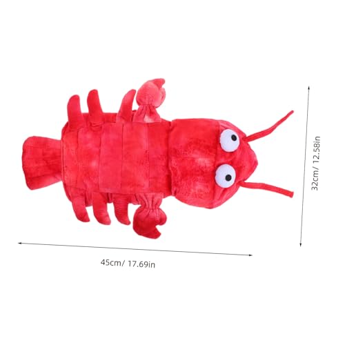 Disfraz de langosta para perros talla XS rojo miniatura 2
