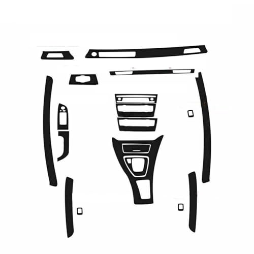 Kit décalcomanies intérieures BMW E90 2005-2012 habillage vinyle 5D