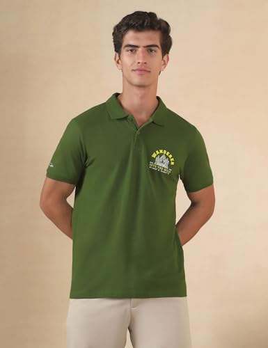 Image of FYLTR Men's Slim Fit Polo T-Shirt with Contrast Tipping Collar - Soft Handfeel | Casual T-Shirts for Men