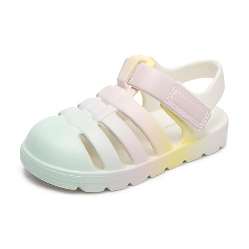 Image of Luffymomo Unisex Kids Closed Toe EVA Sandals | Boys Girls Summer Sport Lightweight Sandal,Outdoor Water Shoes