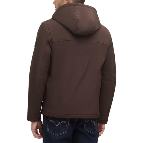 Image of Levi's Men's Soft Shell Two Pocket Hooded Trucker Jacket