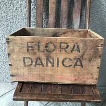ビンテージ/USA製/アドバタイジング/ウッドボックス/ケース/木箱/店舗什器① VINTAGE ANTIQUE ATLAS BREWING CO. WOOD CRATE WOOD BOX