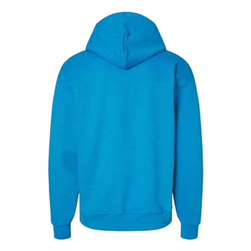 Sweat à capuche teal lourd en coton majoritaire | Pull confort hiver - 2
