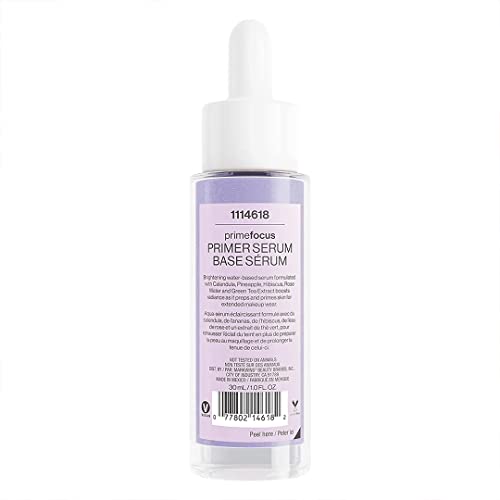 Image of Wet n Wild Prime Focus Pore Minimizing Facial Serum Primer Makeup Extending | Reduces Pores | Improves Skin Texture | Exfoliates | Retinol Alternative, Hydrating (Pack of 2)