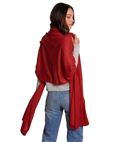 Cashmere Silk Cashmere Silky Travel Wrap - One Sized - Women's - Makes a luxurious gift!3