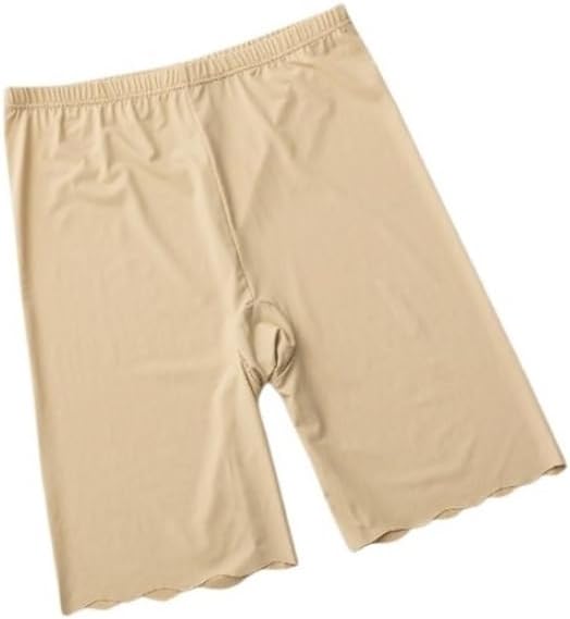 Safety Pant Women's Large Size Long Five-Piece Ice Silk Base Short Pants