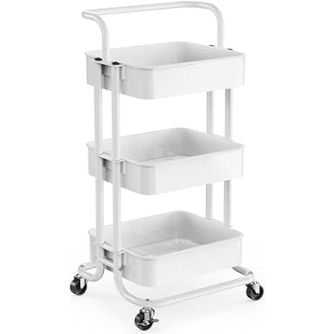 3 Tier Mesh Utility Cart by Pipishell Cover