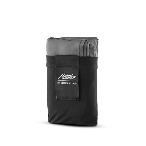 MATADOR Pocket Blanket 4,0 - Schwarz (Sitzplätze 2-4); Ultraleicht...