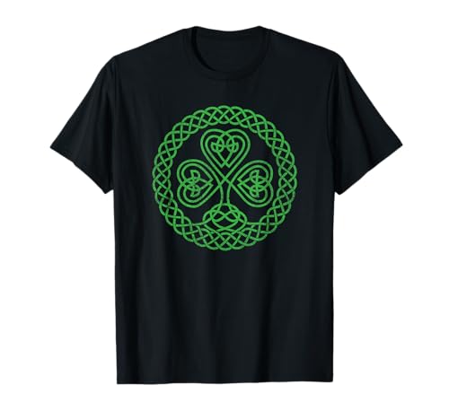 Irish Blessing Celtic Knot 4 Leaf Clover - St. Patrick's Day T-Shirt