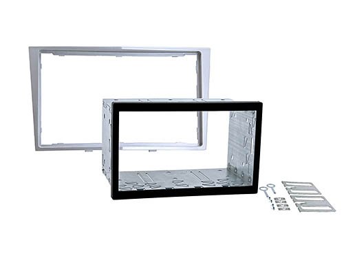meins24 ohg - Módulo doble DIN (compatible con OPEL Astra H, Corsa D, Zafira B, Antara, Tigra, Astra Twin Top) color plateado brillante