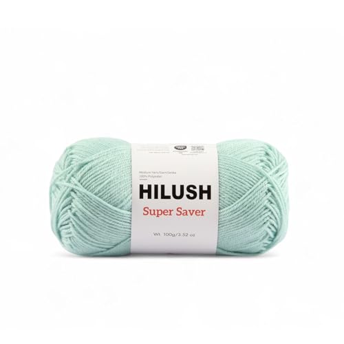 Image of SUPERSAVER, Poly Yarn Supersoft Hand Knitting Wool Ball, (1 Ball /100 Gram Each) Ball Suitable for Craft, Crochet, Amigurumi, Embroidery, Toys, Garments, Flowers and Hobby Projects , 2 Fine , Shade no (sea blue)