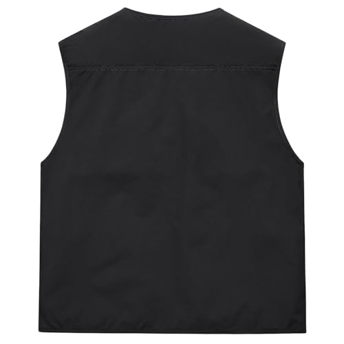 Chaleco multibolsillos impermeable transpirable de secado rápido para hombre 4
