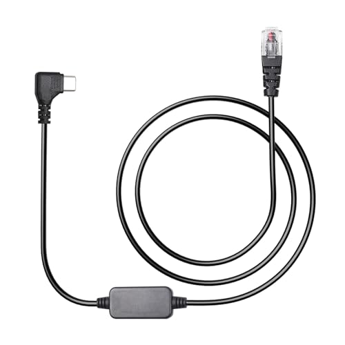 Hodeoo Upgraded 3.3Ft USB-C to RJ11 Power Cord for Escort MAX360 MAX 360c IX IXc 9500 IX Uniden R1 R3 R7 Beltronics Radenso XP etc.