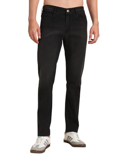 Image of Vogaan Regular Fit Stretchable Jeans for Men | Men's Stylish Denim Cotton Pants