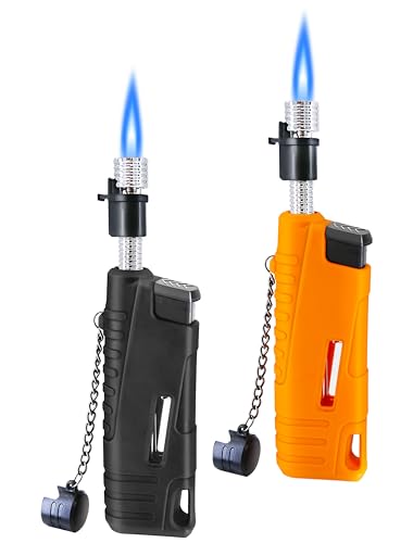 Laffizz 2 Pack Encendedores tipo antorcha recargables