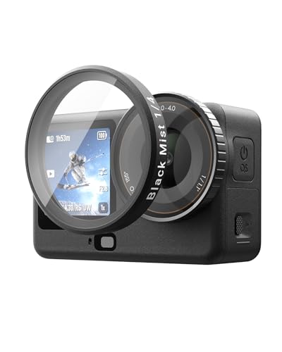 Image of TELESIN Black Mist 1 /4 Filter for DJI Osmo Action 6, HD Optical Glass
