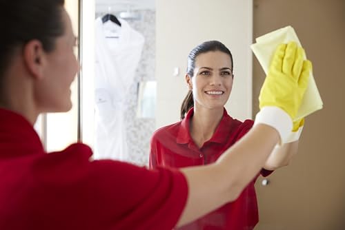 Vileda Professional PURmicro Active Cloths,Yellow 5-Pack - Image 3