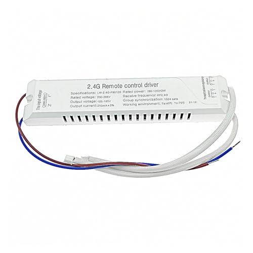 Transformateur de lumière LED 40-60x2W avec télécommande 2.4G pour plafonnier variable
