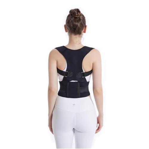 Correcteur de posture dos pour rester droit au bureau et en voiture