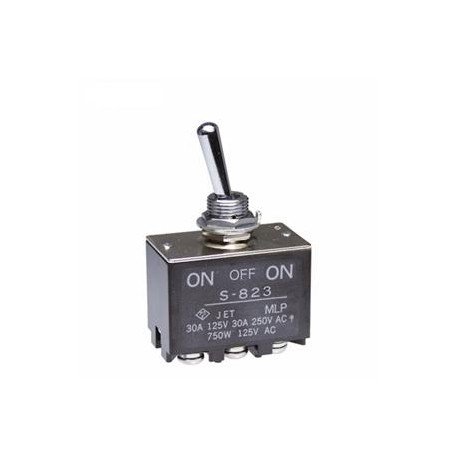 Switch, Toggle, Dpdt, 30A, 250Vac - S823
