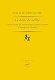  Le désir de vérité : Vie et destin de la théologie comme science - D’Aristote à Galilée